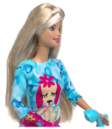 Barbie Stylin' Pup Doll &Pup Caucasion - バービー人形の通販・販売