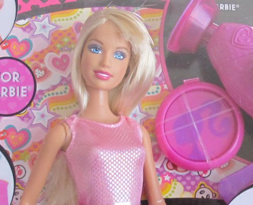 TOTALLY STYLIN' TATTOOS Barbie(バービー) DOLL w STAMPER, 40