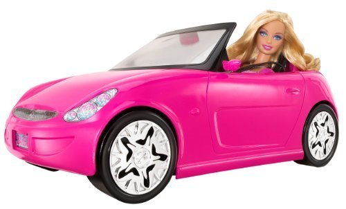 Barbie Auto Convertible Car with Barbie Doll by Mattel バービー人形の通販・販売なら【ピーチェリノ】