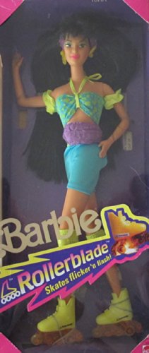 Barbie ROLLERBLADE KIRA Doll w FLICKER 'N FLASH SKATES! (1991