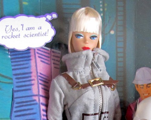MISS ASTRONAUT BARBIE DOLL My Favorite CAREER 1965 Reproduction