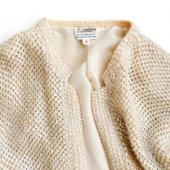 VINTAGE Sequin knit jacket