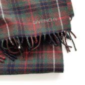 GIVENCHY Plaid winter scarf