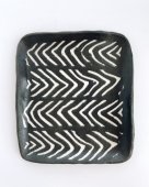 gizagiza pattern square dish plate（nerikomico)