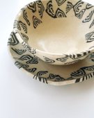African pattern bowl（nerikomico)