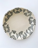 Africa pattern dish plate (nerikomico)