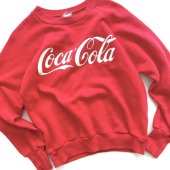 70~80's VINTAGE sweat tops "Coca-Cola"