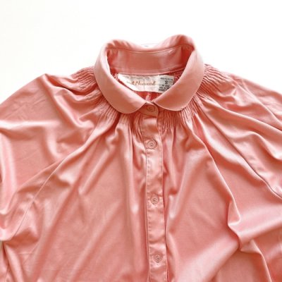 VINTAGE round collar shirt

