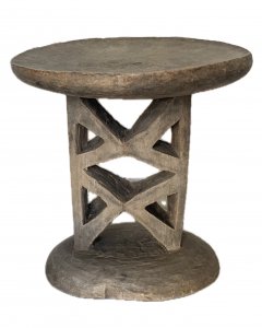 TONGA TRIBE VINTAGE STOOL I