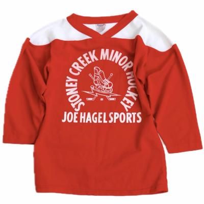 80-90's VINTAGE Hockey Jersey tops "Athletic Knit"