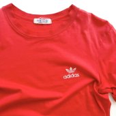 80's VINTAGE embroidered T-shirt "adidas"