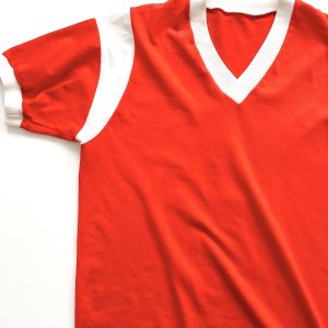 70s VINTAGE soccer game shirt "7"