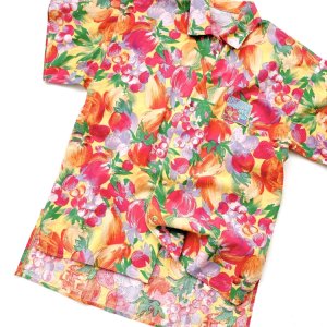 90sVINTAGE short sleeve shirt "fruit pattern"
