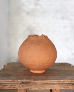 Vintage random terracotta pot