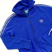 70~80's VINTAGE jersey track jacket "adidas" / made in France