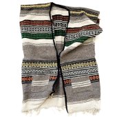60s-70s vintage mexican rug vest 