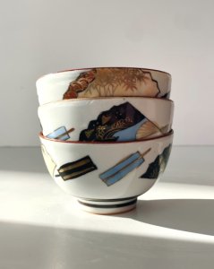 30-40 s Old teacup "九谷"(JAPAN)