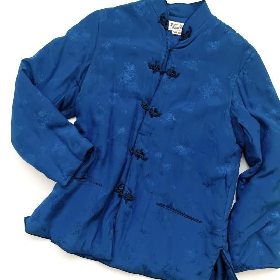 chinese padded silk jacket