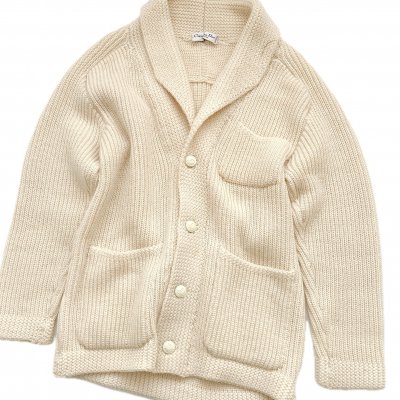 80's VINTAGE knit cardigan "Christian Dior MONSIEUR"