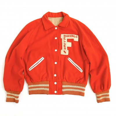 60's VINTAGE Award jacket "buffalo belles"