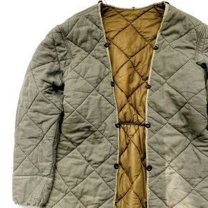 VINTAGE Military Liner quilting jacket