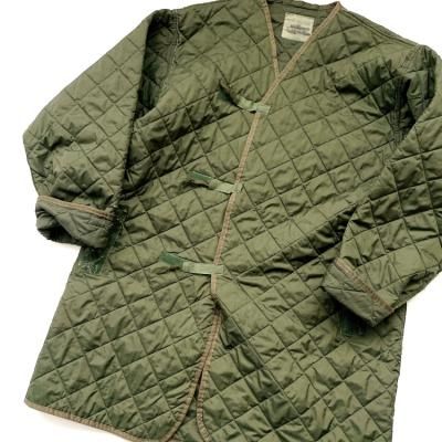 90s VINTAGE British army quilted liner jacket