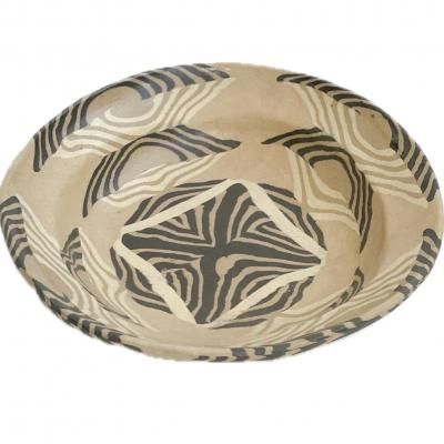 Nerikomico pottery / pattern dish plate