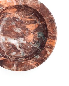 Vintage Marble Ashtray ”Brown”