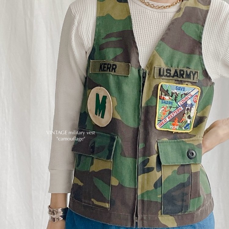 VINTAGE military vest 