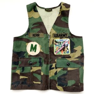 VINTAGE military vest "camouflage"
