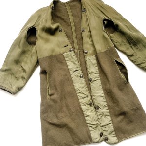 50's VINTAGE Military liner coat 