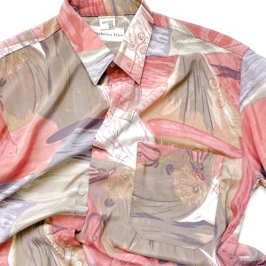 Bootleg 90s Christian Dior vintage silk shirt