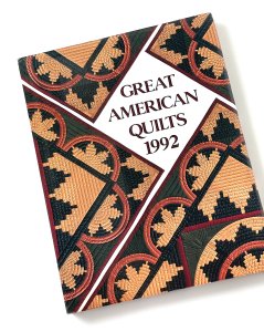 Vintage book "Great American Quilts 1992" 