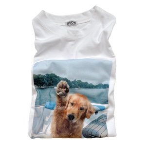 "High five dog" Photo T-shirt