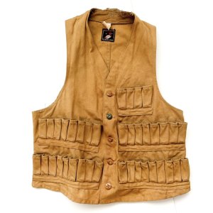 50~60'S VINTAGE Hunting Vest "RED HAED "