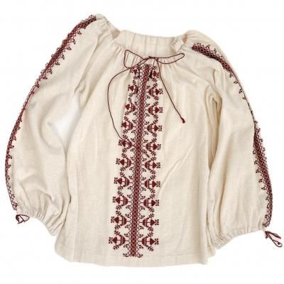 EURO VINTAGE Embroidery french blouse