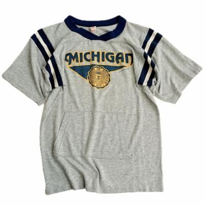 80s VINTAGE Football Tee "Pocket Custom"