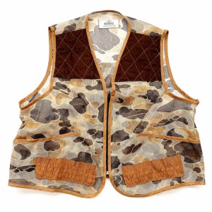 80's VINTAGE Hunting Mesh Vest "RED HEAD 