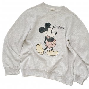 80's VINTAGE Sweatshirts "Mickey Mouse" -California-