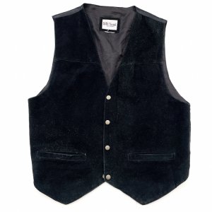 Vintage leather gilet vest