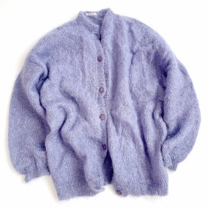 VINTAGE Mohair knit cardigan "Else Schares"