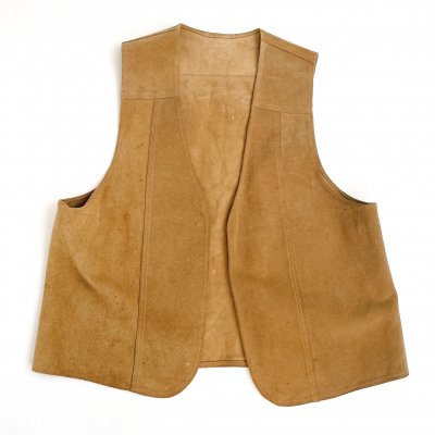 VINTAGE Suede Leather vest