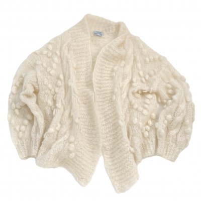 Vintage bonbon mohair Knit cardigan