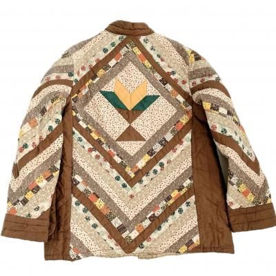 Vintage quilt handmade jacket