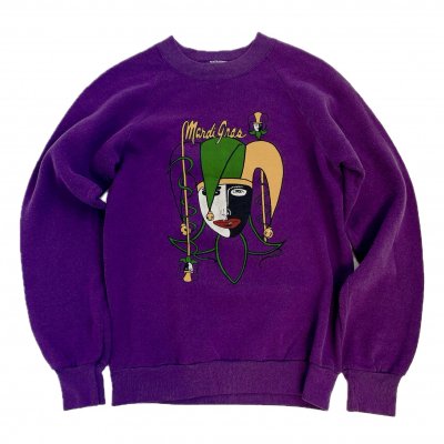 80s Vintage sweatshirts "Mardi gras"
