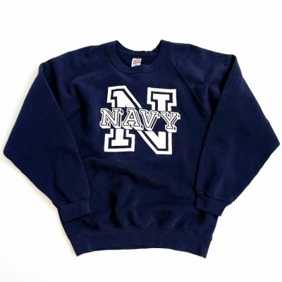 90s Vintage sweatshirts "NAVY"
