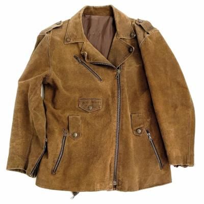 VINTAGE Suede rider's jacket