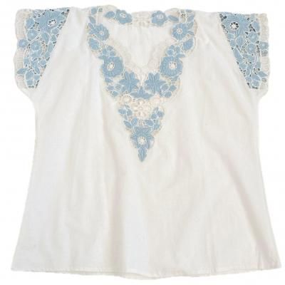 VINTAGE Lace design blouse