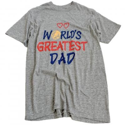 80~90's VINTAGE Tee "WORLD'S GREATEST DAD"
