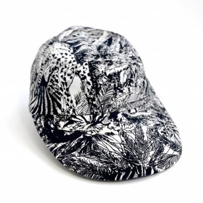 VINTAGE Longbill cap "Monochrome Jungle"

